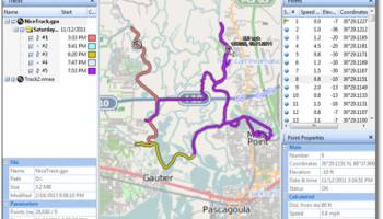 GPS Track Editor screenshot