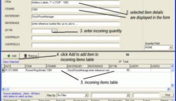 Stockroom Organizer Pro screenshot