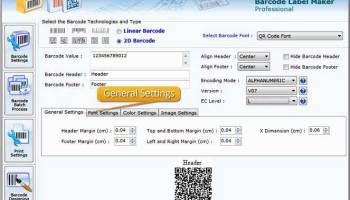 Barcode Maker Software screenshot