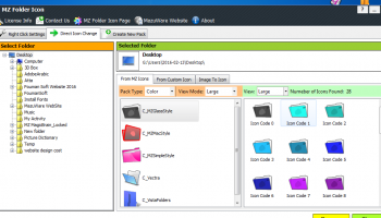 MZ FolderIcon screenshot