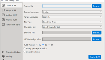 XLIFFChecker screenshot