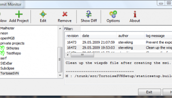 CommitMonitor Portable screenshot