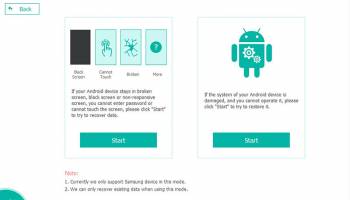 DataKit Broken Android Data Extraction screenshot