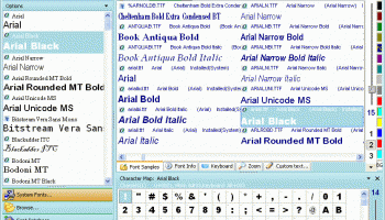 FontExplorerL.M. screenshot
