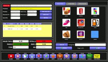 StarCode Network Plus POS and Inventory screenshot