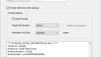 USB Drive Backup screenshot