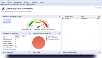 GFI EndPointSecurity screenshot