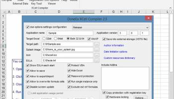 XCell Compiler screenshot