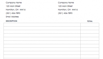 Simple Invoice screenshot