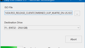 Easy USB Creator screenshot