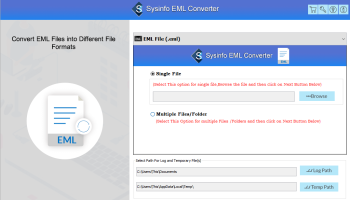 SysInfoTools EML Converter screenshot