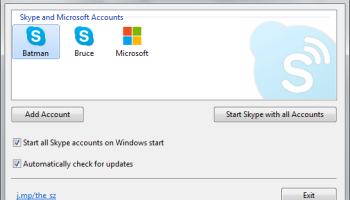 Seaside Multi Skype Launcher screenshot