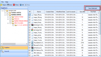 VHD Viewer Pro screenshot