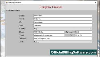 Cash Accounting Software screenshot