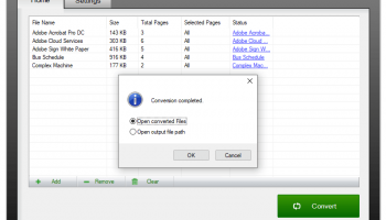 UniPDF PDF to Doc Converter screenshot