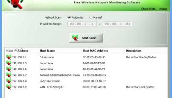 WiFi Network Monitor screenshot
