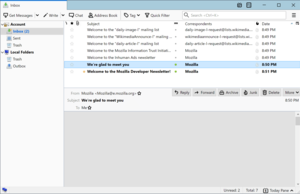 Thunderbird screenshot