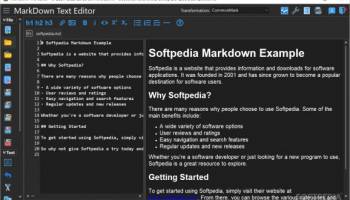 Markdown Editor and Shell Extensions screenshot