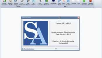 Simply Accounts screenshot