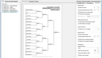 Precision Competitions - Draw Designer screenshot
