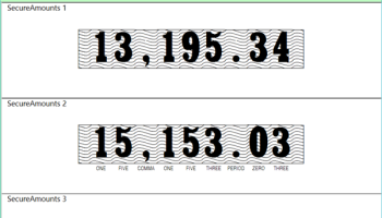 MICR Font Suite screenshot