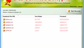 Password Decryptor for DAP screenshot
