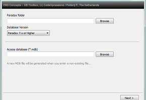 Paradox2MDB screenshot