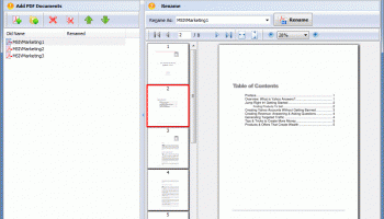A-PDF Preview and Rename screenshot