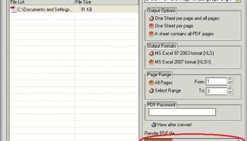 Image to Editable Excel Converter screenshot