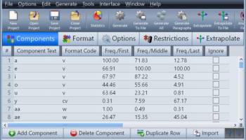 Random Word Generator screenshot