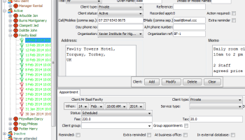 CleverClients screenshot