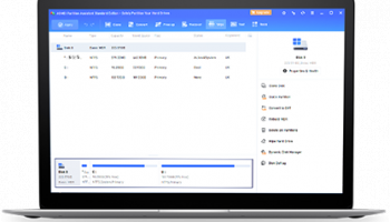 AOMEI Partition Assistant Professional Edition screenshot