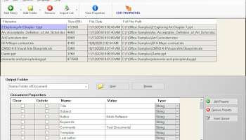 Batch Edit Office Properties screenshot