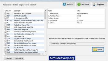 Digital Media Recovery Software screenshot