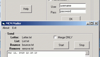 MarshallSoft Client Mailer for Xbase screenshot