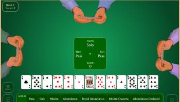 Solo Whist Deluxe screenshot