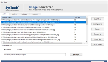 Convert Image File to PDF screenshot