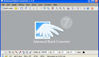 Advanced Batch Converter screenshot