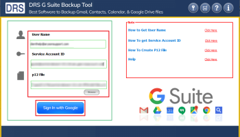 CM Google Workspace to Office 365 Migration screenshot