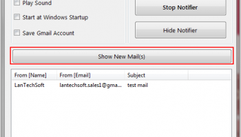 New Mail Notifier for Gmail screenshot
