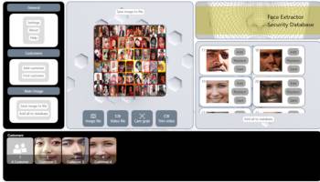 Face Detection CCTV Database screenshot