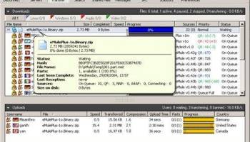 eMule Plus screenshot
