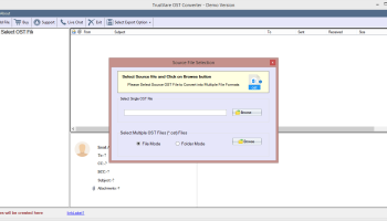 TrustVare OST to Office 365 Converter screenshot