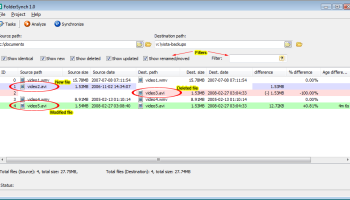FolderSynch screenshot
