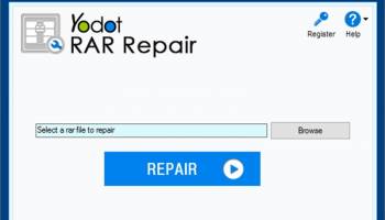 Yodot RAR Repair Software screenshot