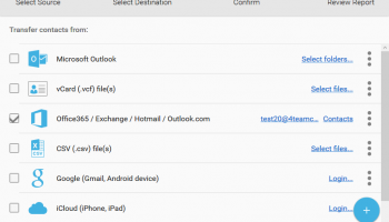 vCard Wizard screenshot