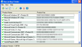 SterJo Key Finder Portable screenshot
