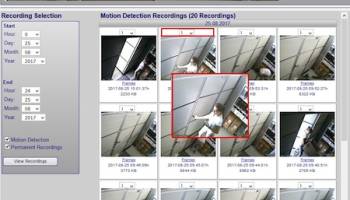 C-MOR Security Surveillance VM Software screenshot