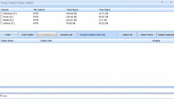 Puran Delete Empty Folders screenshot