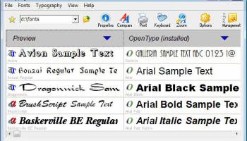 Typograf screenshot